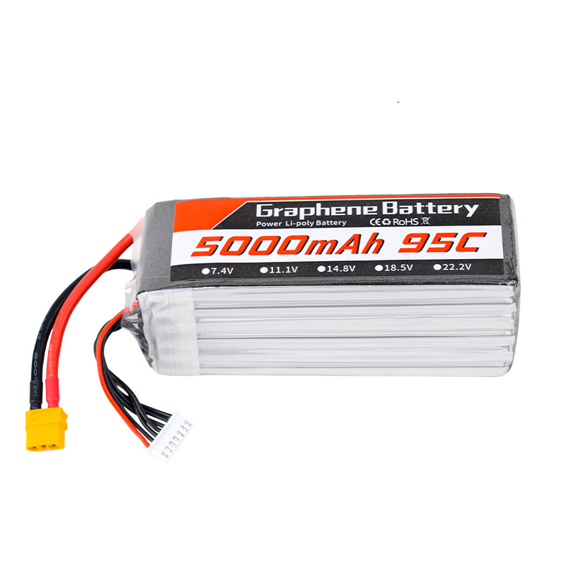 95C 22.2V 6S 5000mAh Lipo Batt - огляд і ціна 6S Lipo Battery 22.2V 5000Mah